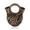 $150 Handmade Certified Authentic Navajo Holbrook Wedding Vase Native American Pottery 102493-2