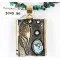 12kt Gold Filled and .925 Sterling Silver Handmade Rose Certified Authentic Navajo Turquoise Native American Necklace 371007017698