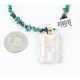 12kt Gold Filled and .925 Sterling Silver Handmade Rose Certified Authentic Navajo Turquoise Native American Necklace 371007017698 12kt Gold Filled and .925 Sterling Silver Handmade Rose Certified Authentic Navajo Turquoise Native American Necklace 371007017698
