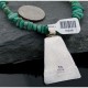 12kt Gold Filled Handmade Buffalo Certified Authentic .925 Sterling Silver Navajo Turquoise Native American Necklace 390619935946