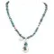 Vintage Style OLD Buffalo Coin Navajo .925 Sterling Silver Turquoise Native American Necklace 390747398141