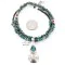 Vintage Style OLD Buffalo Coin Navajo .925 Sterling Silver Turquoise Native American Necklace 390747398141
