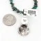 Vintage Style OLD Buffalo Coin Navajo .925 Sterling Silver Turquoise Native American Necklace 390747398141