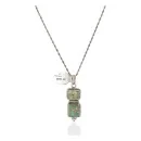 Handmade Navajo .925 Sterling Silver Natural Turquoise Native American Necklace 10050
