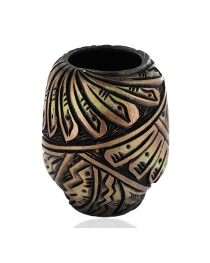 Handmade Certified Authentic Navajo Holbrook Native American Pottery 102491-1