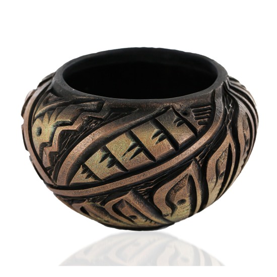 Handmade Certified Authentic Navajo Holbrook Native American Pottery 102493-7