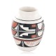$240 Handmade Handpainted Certified Authentic Hopi R.Tsinnij Keams Canyon Native American Pottery 102494-16