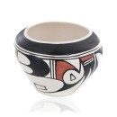 Handmade Handpainted Hopi R.Tsinnij Keams Canyon Native American Pottery 102494-3