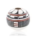 Handmade Handpainted Hopi R.Tsinnij Keams Canyon Native American Pottery 2 102494-6