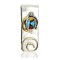 Handmade Certified Authentic Navajo Nickel and Brass Inlaid Natural Multicolor Stones Native American Money Clip 10525-10
