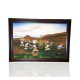 $880 Apache The Holy Gound Painted by Certified Authentic Acrylic Native American Painting  10791