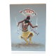$400 Apache Crown Dancer Certified Authentic Acrylic Navajo Native American Painting 10803