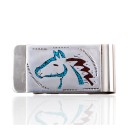Horse Head .925 Sterling Silver Money Clip NB180528224304
