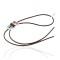 Handmade Certified Authentic Navajo .925 Sterling Silver Natural Turquoise Black Onyx Jasper Mother of Pearl Native American Bolo Tie  1206-1