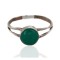 925 Sterling Silver Handmade Certified Authentic Navajo Natural Turquoise Native American Ring  12511-1