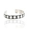 .925 Sterling Silver Handmade Certified Authentic Navajo Native American Bracelet 12536