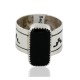 Handmade Certified Authentic Navajo .925 Sterling Silver Natural Black Onyx Native American Ring  12576