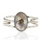 Handmade Certified Authentic Navajo Nickel Mother of Pearl Native American Bracelet 12800-0