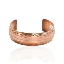 Handmade Navajo Pure Copper Native American Bracelet 12807