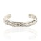 Handmade Certified Authentic Navajo .925 Sterling Silver Native American Bracelet 12833