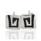 Handmade Certified Authentic Hopi .925 Sterling Silver Stud Native American Earrings  12854-6
