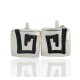 Handmade Certified Authentic Hopi .925 Sterling Silver Stud Native American Earrings  12854-6