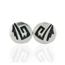 Handmade Hopi .925 Sterling Silver Stud Earrings 5