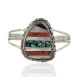 Handmade Navajo .925 Sterling Silver Inlay Natural Turquoise Black Onyx Spiny Oyster Mother of Pearl Native American Bracelet 12879 Handmade Navajo .925 Sterling Silver Inlay Natural Turquoise Black Onyx Spiny Oyster Mother of Pearl Native American Bracelet 12879