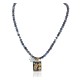 12kt Gold Filled and .925 Sterling Silver Handmade Feather Certified Authentic Navajo Natural Lapis and Turquoise Native American Necklace 15034-27-10225 12kt Gold Filled and .925 Sterling Silver Handmade Feather Certified Authentic Navajo Natural Lapis and Turquoise Native American Necklace 15034-27-10225