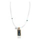 12kt Gold Filled and .925 Sterling Silver Handmade Certified Authentic Navajo Natural Turquoise Lapis Quartz Native American Necklace 15362-750234-2 12kt Gold Filled and .925 Sterling Silver Handmade Certified Authentic Navajo Natural Turquoise Lapis Quartz Native American Necklace 15362-750234-2