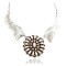 .925 Sterling Silver Handmade Certified Authentic Navajo Natural Agate Signed By L.BEGAY Native American Necklace 15811