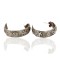 Handmade Certified Authentic Navajo Storyteller .925 Sterling Silver Native American Earrings  17863