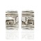 Certified Authentic Handmade Navajo .925 Sterling Silver Clip Native American Earrings 17938-4