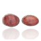 Handmade Certified Authentic Navajo .925 Sterling Silver Spiny Oyster Native American Stud Earrings 18185-4