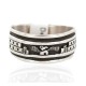 .925 Sterling Silver Certified Authentic Hopi Native American Ring Size 7 1/2 18309