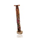 $200 Handmade Handpainted Certified Authentic Hopi Longhair Flavor Dancer Signed Native American Kachina 19115