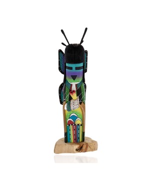 $400 Handmade Certified Authentic Hopi Butterfly Maiden Native American Kachina 19122