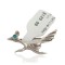 Certified Authentic Handmade Road Runner Navajo .925 Sterling Silver Natural Turquoise Native American Pin  192-10