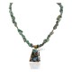 12kt Gold Filled .925 Sterling Silver Handmade Certified Authentic Navajo Natural Turquoise Lapis Native American Necklace 24170-1-102248 12kt Gold Filled .925 Sterling Silver Handmade Certified Authentic Navajo Natural Turquoise Lapis Native American Necklace 24170-1-102248