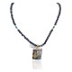 12kt Gold Filled and .925 Sterling Silver Handmade Certified Authentic Storyteller Navajo Natural Lapis Turquoise Native American Necklace 24203-1-15771 12kt Gold Filled and .925 Sterling Silver Handmade Certified Authentic Storyteller Navajo Natural Lapis Turquoise Native American Necklace 24203-1-15771