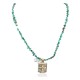 12kt Gold Filled .925 Sterling Silver Cross Handmade Certified Authentic Navajo Turquoise Native American Necklace 24248-2 12kt Gold Filled .925 Sterling Silver Cross Handmade Certified Authentic Navajo Turquoise Native American Necklace 24248-2