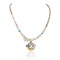 12kt Gold Filled and .925 Sterling Silver Handmade Certified Authentic Navajo Turquoise Heishi Native American Necklace 24303-16057