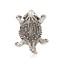 Certified Authentic Horneytoad Navajo .925 Sterling Silver Native American Pin and Pendant 24331