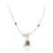 Certified Authentic .925 Sterling Silver Handmade Natural Turquoise Quartz Native American Necklace  24337-2-16047-9