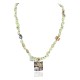 Storyteller 12kt Gold Filled .925 Sterling Silver Buffalo Handmade Certified Authentic Navajo Natural Gaspeite Hematite Native American Necklace 24346-1-790102