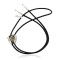.925 Sterling Silver and 12kt Gold Filled Leather Handmade Corn Maiden Certified Authentic Navajo Native American Bolo Tie  24418-2