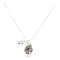 .925 Sterling Silver Handmade Certified Authentic Navajo Native American Necklace 24423-4