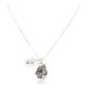 .925 Sterling Silver Handmade Certified Authentic Navajo Native American Necklace 24423-4