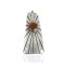 .925 Sterling Silver Handmade Certified Authentic Natural Agate Native American Pendant 24426-4