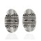 .925 Sterling Silver Arrow Handmade Certified Authentic Navajo Stud Native American Earrings 24438-1